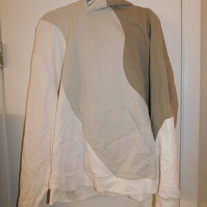 Make Waves Hoodie - ALO Yoga - Ivory/Bone/Gravel - Unisex XL WOMEN-L MEN